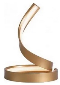 Redo 01-1816 - LED stolová lampa TORSION LED/11W/230V bronzová