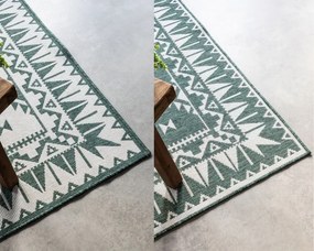 Obojstranný koberec Elle Decoration GEMINI Dynamic zelený