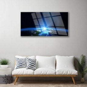 Obraz na akrylátovom skle Abstrakcie vesmír 100x50 cm