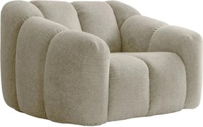 Béžové kreslo Shell – Miuform