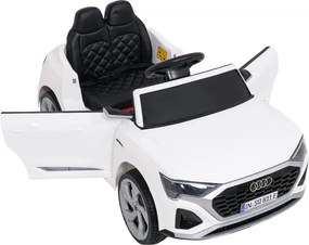 Elektrické autíčko Audi SQ8 biele / sivé