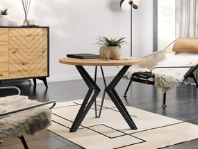 Konferenčný stolík STK M13, Farby: dub artisan / čierny