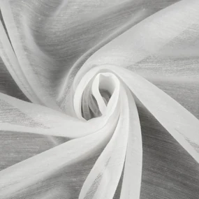 ZÁCLONA NA KRÚŽKOCH GRACE 140X250 CM BIELA