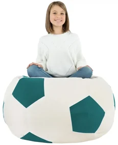 Sedací vak Sport Plyš - tyrkysový Veľkosť: XL