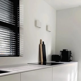 Moderná nástenná lampa biela - Otan