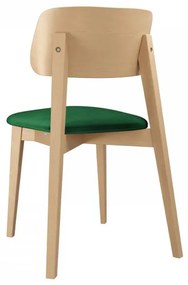 Čalúnená jedálenská stolička KT63/C, Dostupné poťahy: Magic Velvet 2225, Farby: buk