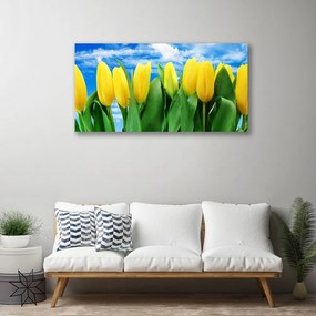 Obraz na plátne Tulipány kvety 120x60 cm