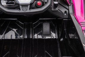 LEAN CARS Elektrické autíčko Lamborghini GT HL528 LED svetlá MP3 ružové