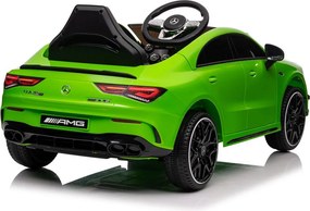 LEAN CARS Elektrické autíčko Mercedes CLA 45s AMG 4x4 zelené