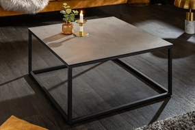 Konferenčný stolík Symbiosis 75cm betónový vzhľad keramika