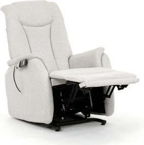 Polohovacie kreslo béžové, elektrické TV-L8963 CRM2