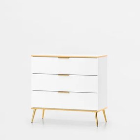 Glamour komoda VITERBO so zásuvkami