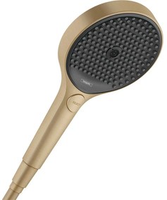 HANSGROHE Rainfinity ručná sprcha 3jet EcoSmart, priemer 132 mm, kartáčovaný bronz, 26865140