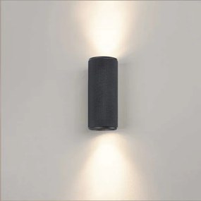 Brilliant - LED Nástenné svietidlo MARTY 2xGU10/5W/230V čierna