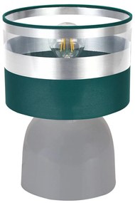 Stolná lampa Intense Chrome, 1x textilné tienidlo (výber zo 6 farieb), (výber z 3 farieb konštrukcie)
