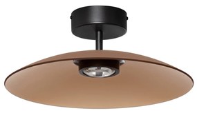 LED čierno-moca hnedé dizajnové stropné svietidlo Polifemo 40