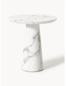 Okrúhly stôl v mramorovom vzhľade Disc, Ø 70 cm
