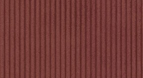 Posteľ Inez 180x200 cm, terracota štruktúrovaná látka