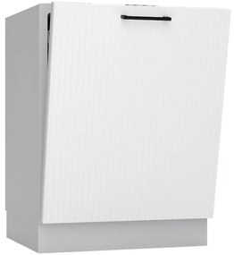 Dvierka na umývačku Kate 60pz biely hrášok