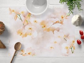 Biante Teflónové prestieranie na stôl TF-045 Orchidey na béžovom 30x40 cm