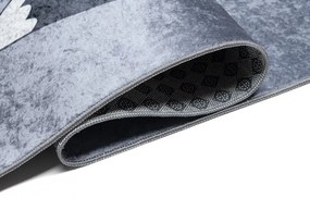 Detský koberec s motívom zvieratiek a cesty Šírka: 80 cm | Dĺžka: 150 cm