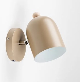 Brilagi - Nástenné bodové svietidlo GALLION 1xE27/15W/230V béžové