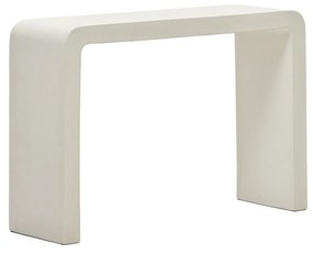 Konzolový stolík blava 120 x 80 cm biely MUZZA