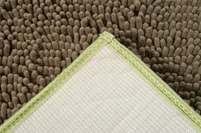 Kúpeľňový koberček CHENILLE zelený CR-347 1PC