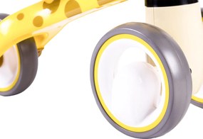 ECOTOYS odrážadlo Žirafa – balančný bicykel 12–36 m, EVA kolesá, ľahký 2 kg