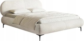 Manželská posteľ 180cm Octave (rošt úl. priestor) (béžová)