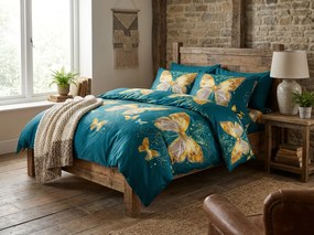 Obliečky z mikrovlákna ZAFIRA modré Rozmer obliečky: 70 x 80 cm | 140 x 200 cm