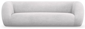 Svetlosivá pohovka z textílie buklé 230 cm Essen – Cosmopolitan Design