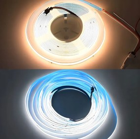 LED páska digitální COB 24V 5m 65W 3000K 1170lm digitální efekt tekoucí vody