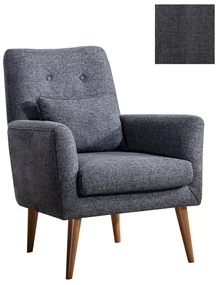 Kreslo Zeni Berjer Dark Grey