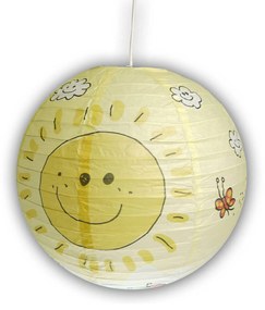 Sunny - žiariaca závesná lampa pre deti
