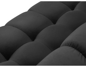 Sivá zamatová pohovka Cosmopolitan Design Bali