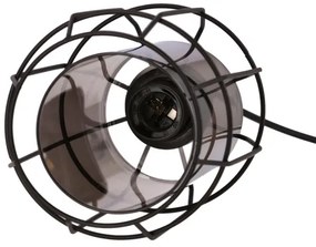 Luster na lanku JONERA 1xE27/40W/230V čierna