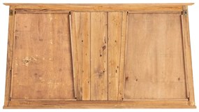 furniture-nabytek.cz - Masívne kúpeľňové zrkadlo Rangoon z borovice, lakované – 140×72 cm