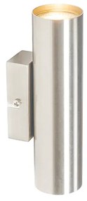 Moderná nástenná lampa oceľ 2-svetlo - Jeana