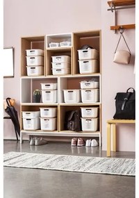 SmartStore Úložný košík Modern, biela, 37 x 28 x 15 cm, 37 x 28 x 15 cm