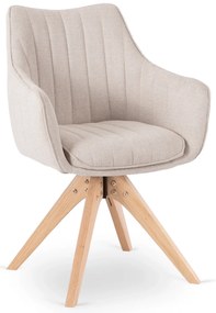 PROXIMA.store - Otočná jedálenská stolička LEMON FARBA: béžová