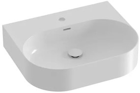 Ravak Ceramic Slim umývadlo na dosku 55x45 cm otvor pre batériu uprostred XJX01155004