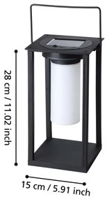 Eglo 901089 - LED Solárna stolná lampa USIGNI LED/3,3W/3,7V IP44