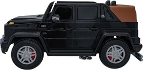 Elektrické autíčko Mercedes Benz MAYBACH G650 STRONG čierne