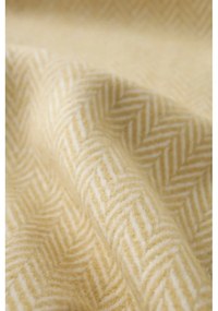 Sivohnedý pléd s podielom bavlny Euromant Skyline, 140 × 180 cm