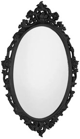 Sapho, DESNA zrkadlo v ráme, 80x100cm, čierna, IN357