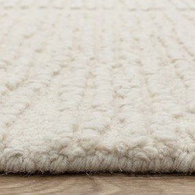 Slonovinový ručne tkaný vlnený koberec 200x290 cm Zennith Column – Asiatic Carpets