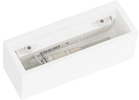 Moderná nástenná lampa biela - Tjada Novo