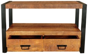 furniture-nabytek.cz - TV stolík masív z dreva mango 100x60x45