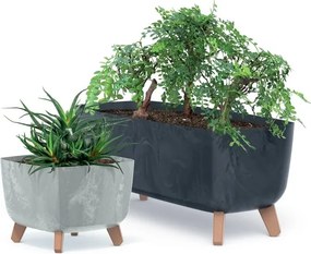 Kvetináč GRACIE III antracit